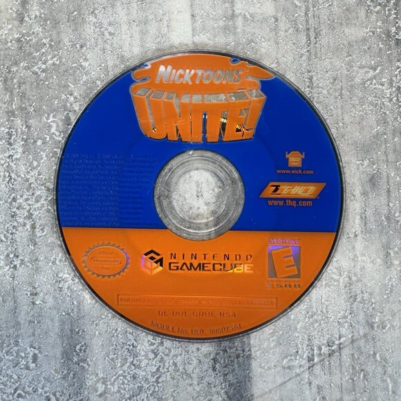 Nicktoons Unite (Nintendo GameCube, 2005) Disk Only, Tested - Picture 1 of 2
